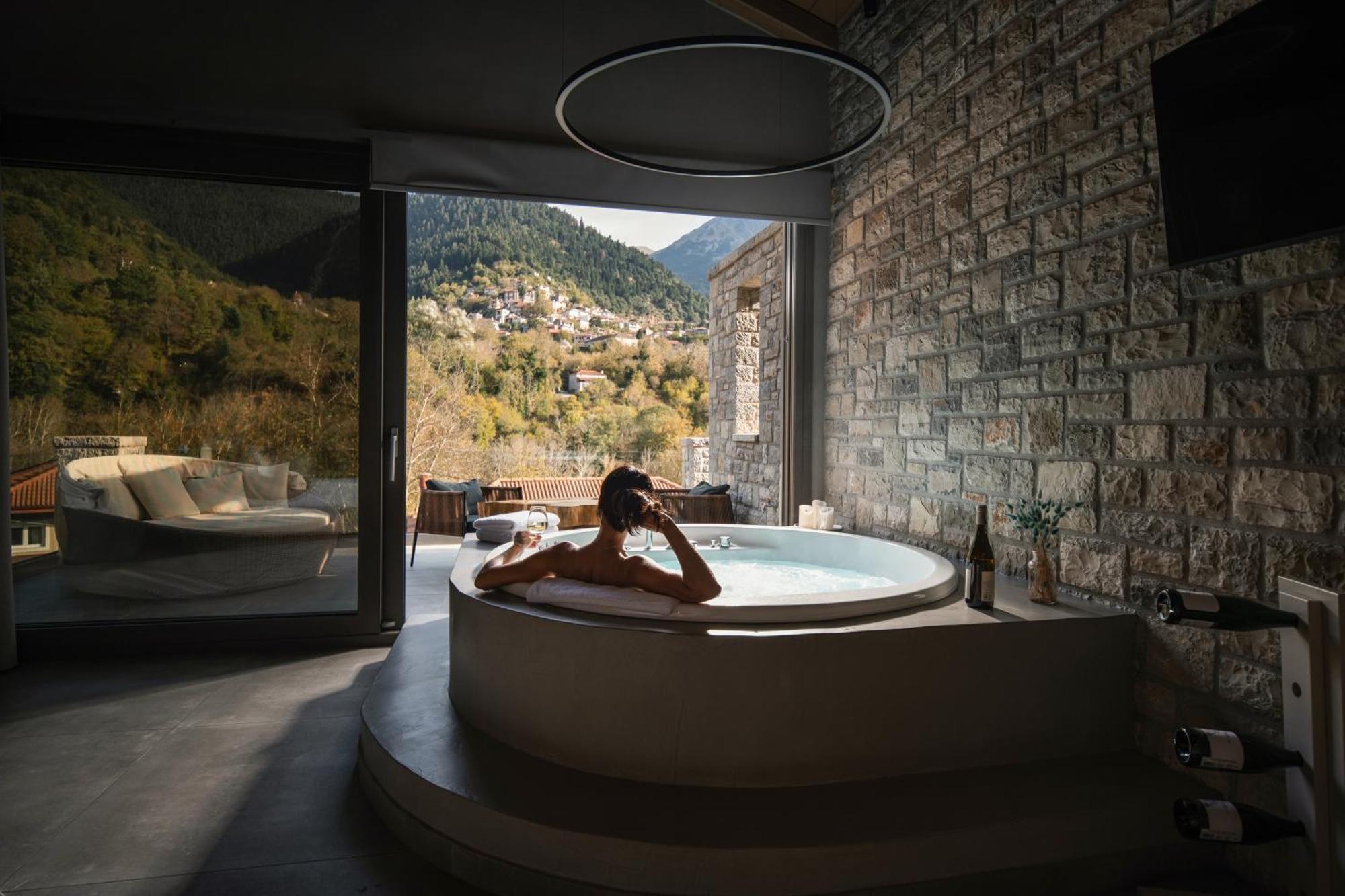 Evora Luxury Suites Mega Chorio Zewnętrze zdjęcie