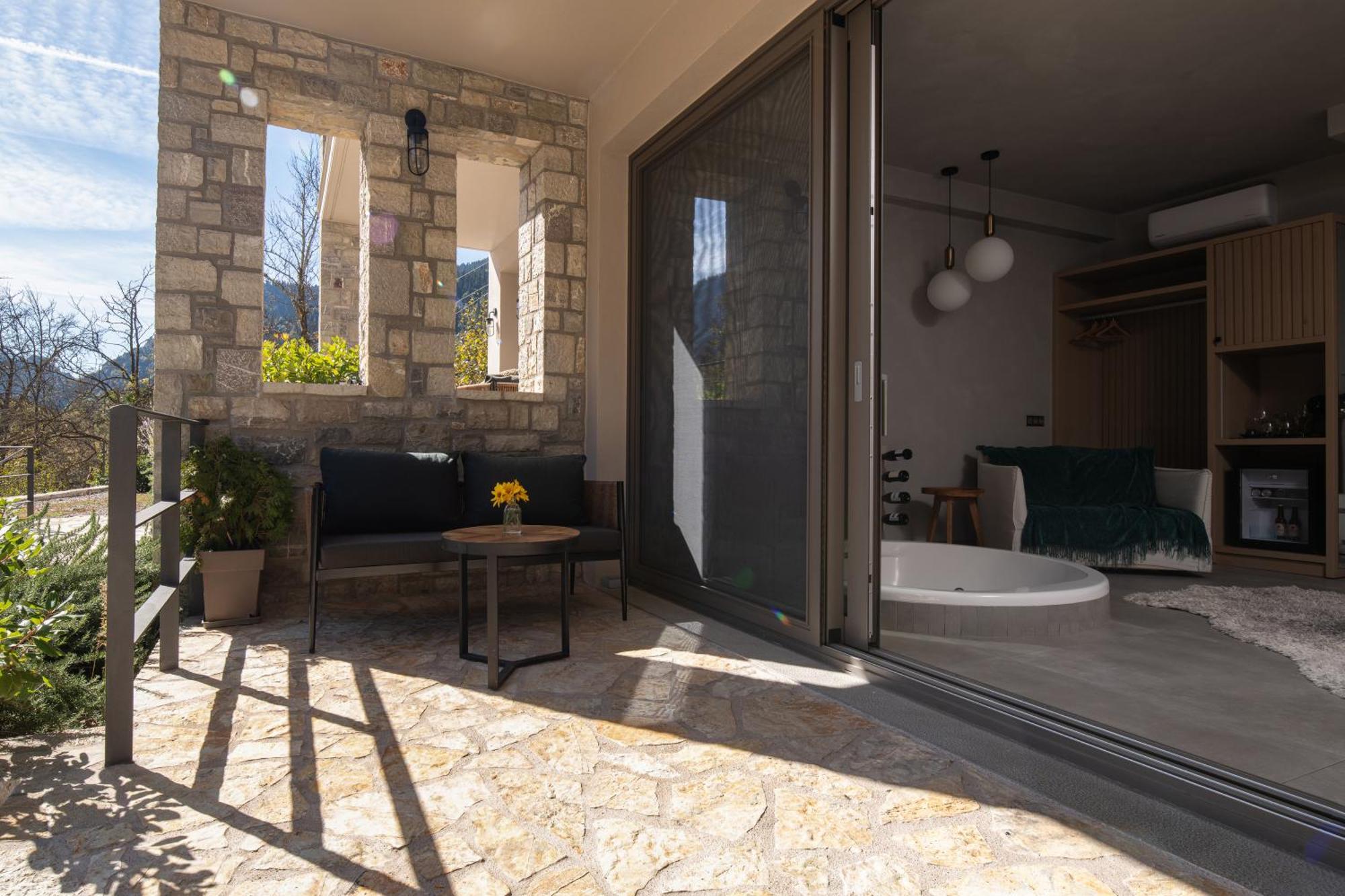 Evora Luxury Suites Mega Chorio Zewnętrze zdjęcie